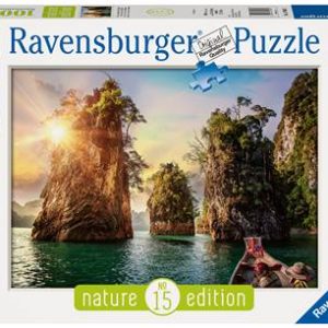 Puzzle 1000 pièces – LE LAC DE CHEOW LAN THAILANDE