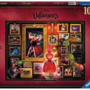 Puzzle Villainous 1000 Pièces – REINE DE COEUR