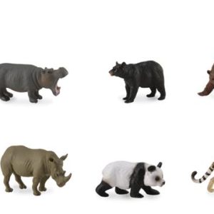 MINI FIGURINES 12 ANIMAUX SAUVAGES