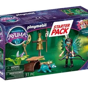 Playmobil AYUMA 70905 STARTER PACK KNIGHT FAIRY AVEC RATON LAVEUR