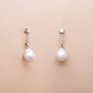 Pendants Poires Diamants