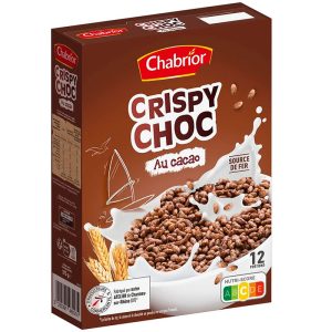 CHABRIOR Céréales Crispy Choc 375 g