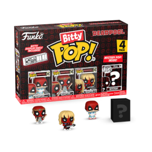 DEADPOOL – Bitty Pop 4 Pack 2.5cm – Sleepover