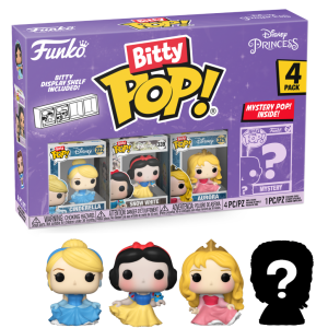 DISNEY PRINCESSE – Bitty Pop 4 Pack 2.5cm – Cendrillon