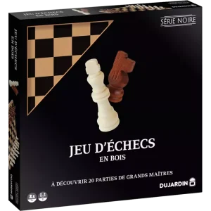 Jeu d’Echecs en Bois – Série Noire