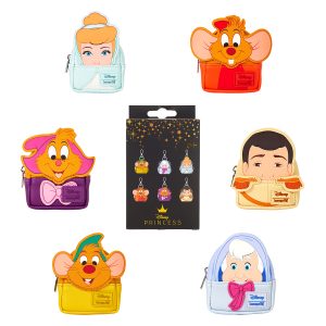 Loungefly Cendrillon 75E Anniversaire – Mystery Mini Backpack porte clés