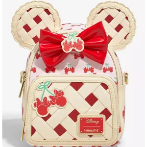 Loungefly Disney Minnie – Cherry Pie Convertible – Sac à dos