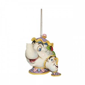 Madame Samovar et Zip Ornement Noël Disney Traditions