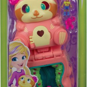 POLLY POCKET Coffret modulable – Paresseux des Tropiques
