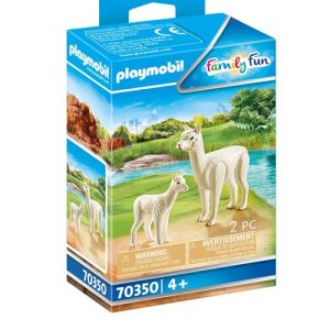 Playmobil FAMILY FUN 70350 ALPAGA ET SON BÉBÉ