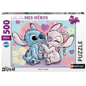 Puzzle 500 pièces – STITCH & ANGEL