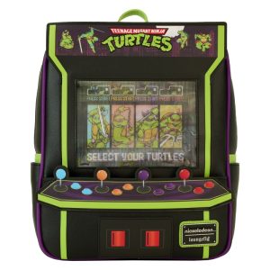 TMNT Tortues Ninja Loungefly Sac A Dos 40Th Anniv Vintage Arcade