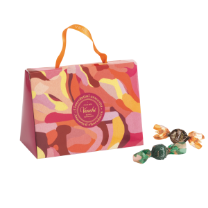 Mini sac Autumn Gift Bag avec perles de chocolats assortie Venchi 150g