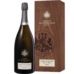 Barons de Rothschild Rare Collection Blanc de Blancs 2012 Magnum avec coffret Luxe