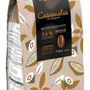 Sac de fèves Caramelia lait 36% 3kg Valrhona