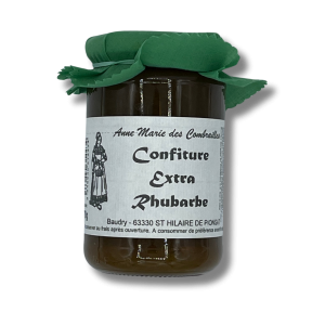 CONFITURE RHUBARBE 370gr