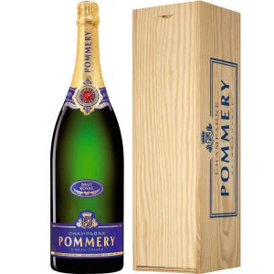 Pommery Brut Royal Salmanazar Caisse Bois