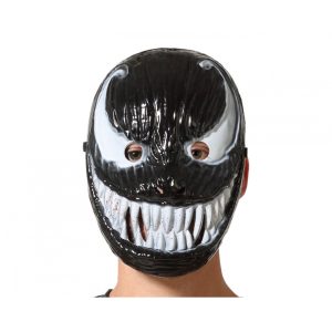 MASQUE SYMBIOTE NOIR ET BLANC ADULTE