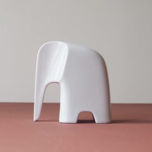 Olifant White porcelain