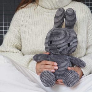 Miffy velours Gris