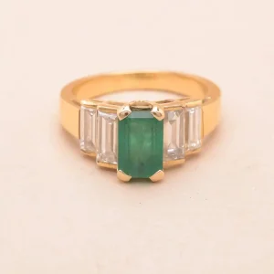 Bague Elisabeth Emeraude