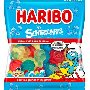 Carton de 30 sachets Schtroumpfs 120gr Haribo