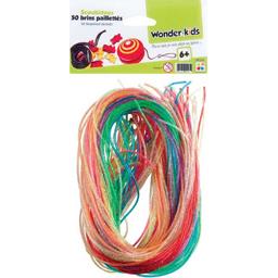 50 FILS SCOUBIDOUS PAILLETÉS